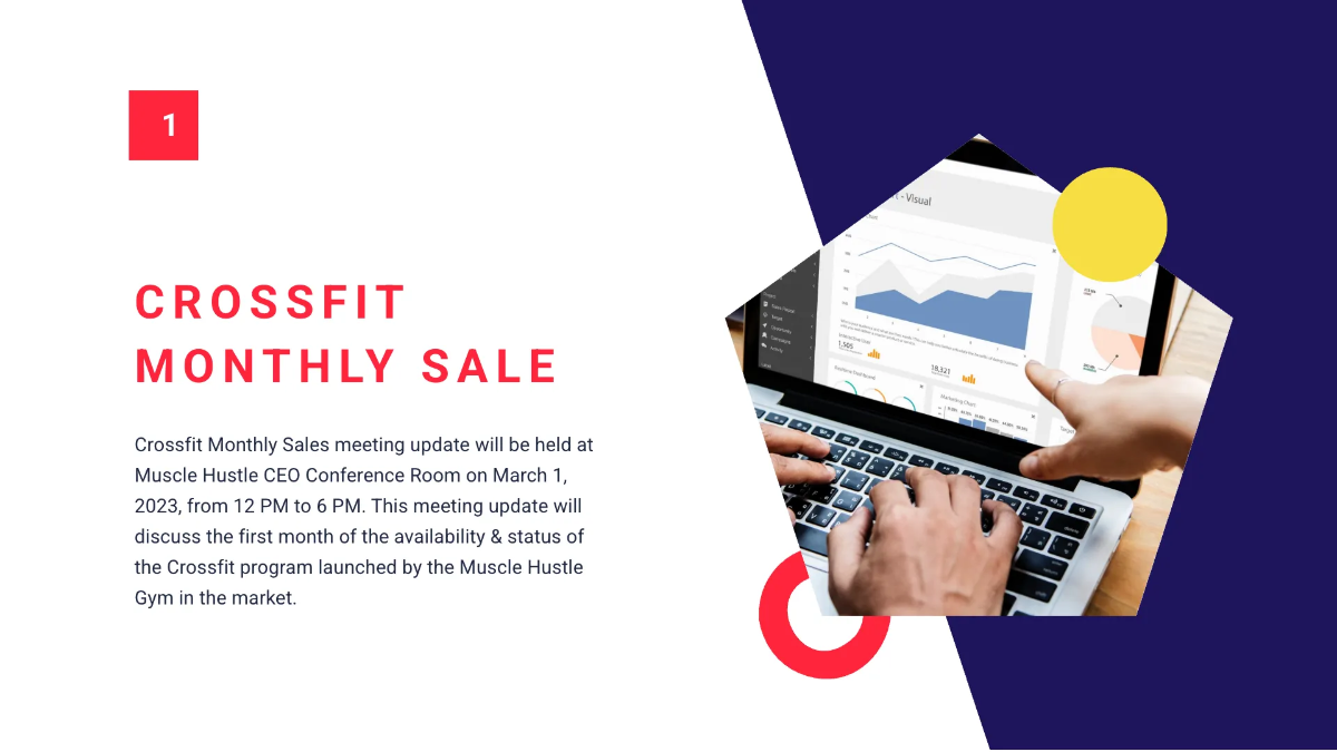 Free Gym Presentation Template to Edit Online