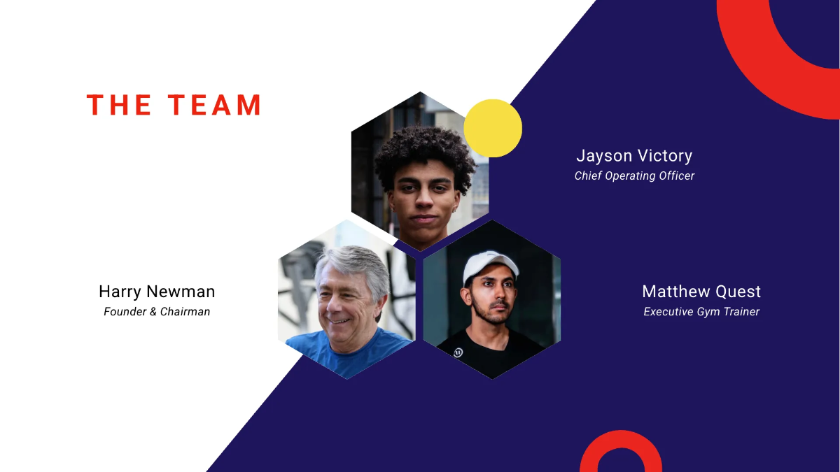 Free Gym Presentation Template to Edit Online