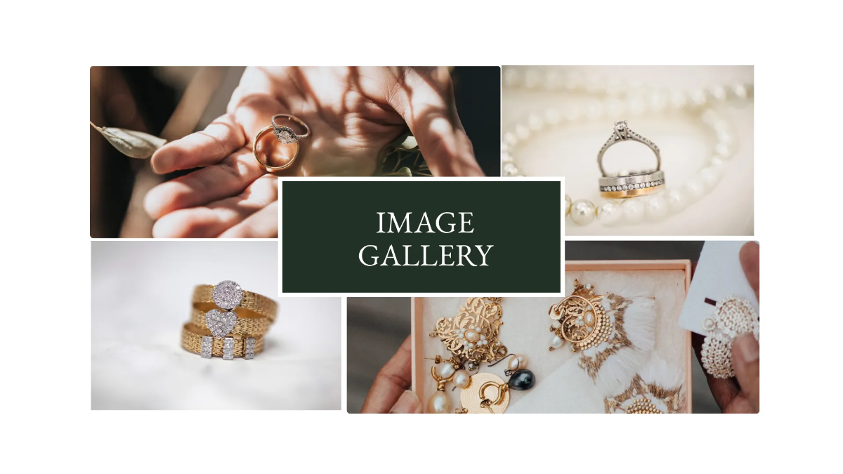 Free Jewellery Presentation Template to Edit Online