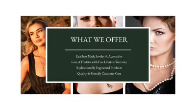 Free Jewellery Presentation Template to Edit Online
