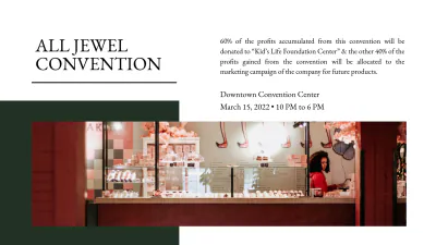 Free Jewellery Presentation Template to Edit Online