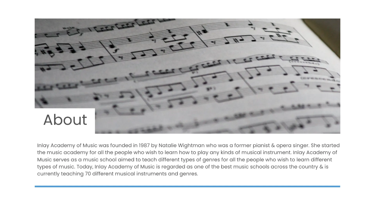 Free Music Event Presentation Template to Edit Online