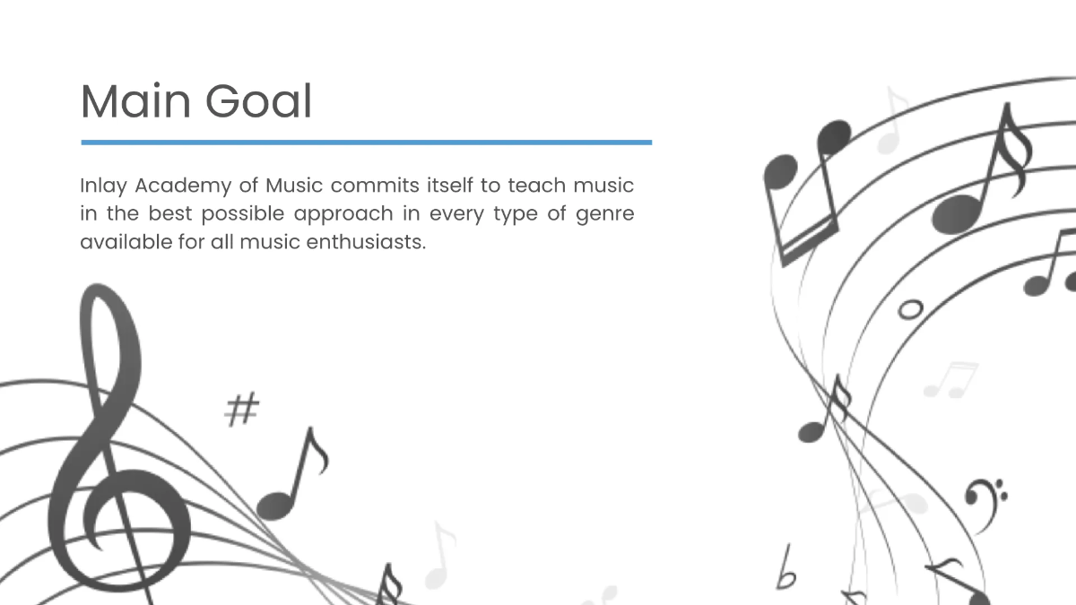 Free Music Event Presentation Template to Edit Online