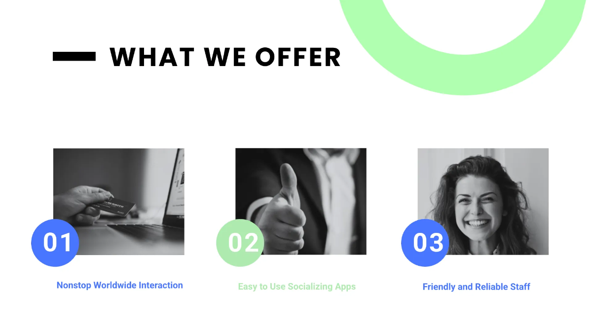 Free Social Media Presentation Template to Edit Online