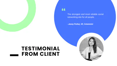 Free Social Media Presentation Template to Edit Online