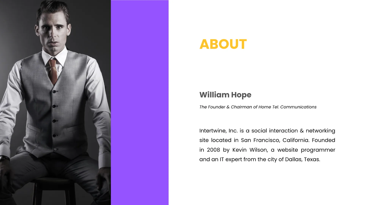 Free Subscriber Sales Presentation Template to Edit Online