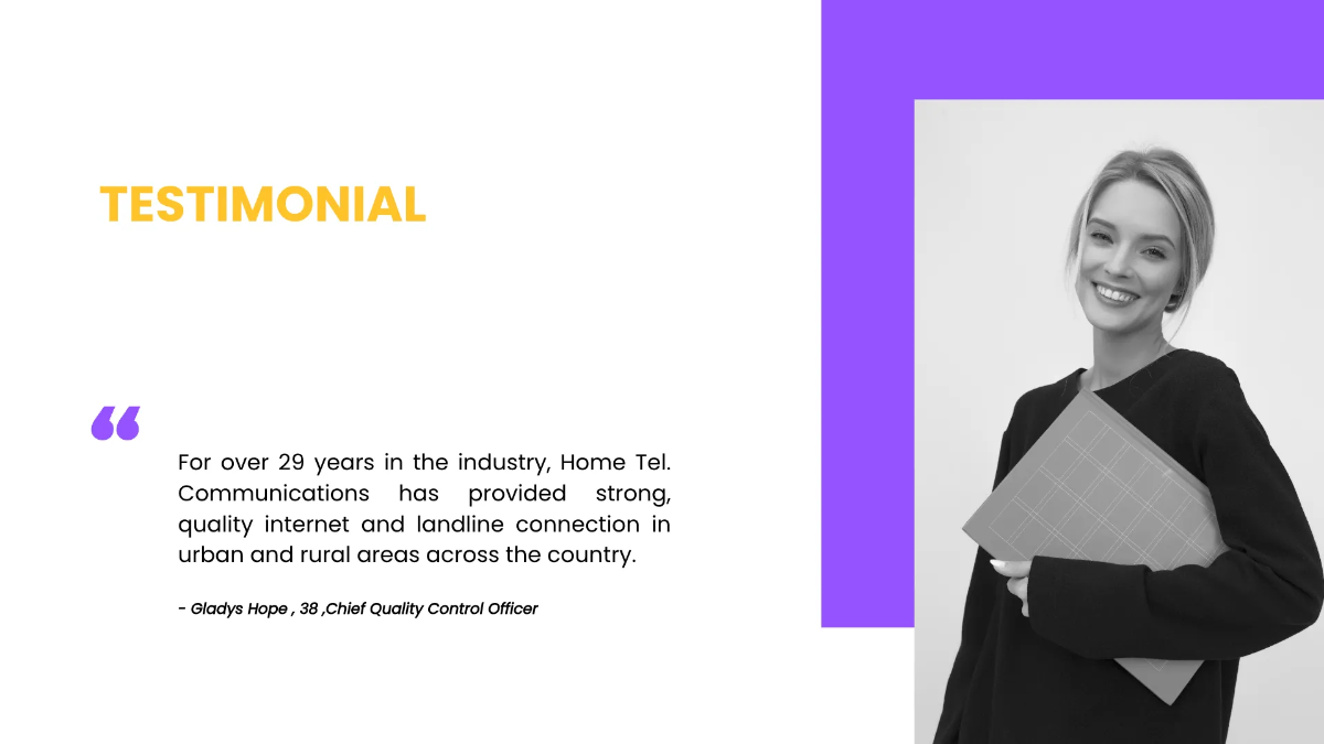 Free Subscriber Sales Presentation Template to Edit Online