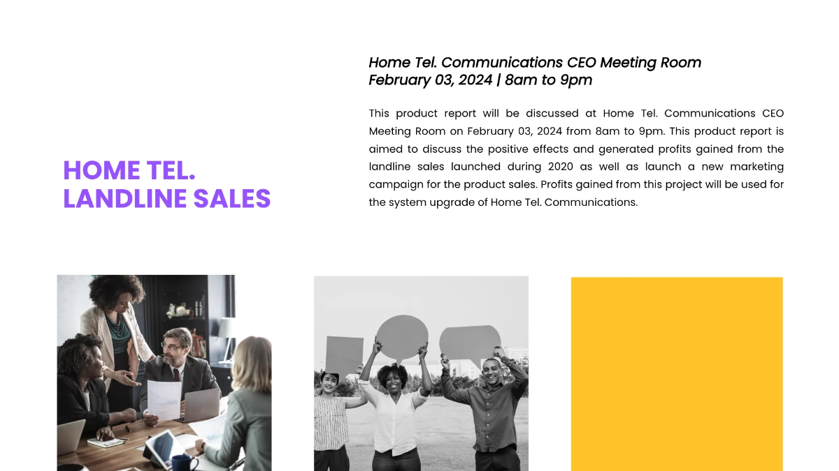 Free Subscriber Sales Presentation Template to Edit Online