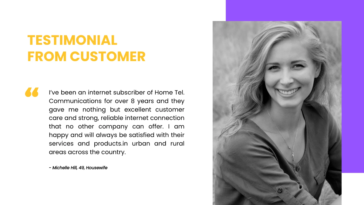 Free Subscriber Sales Presentation Template to Edit Online