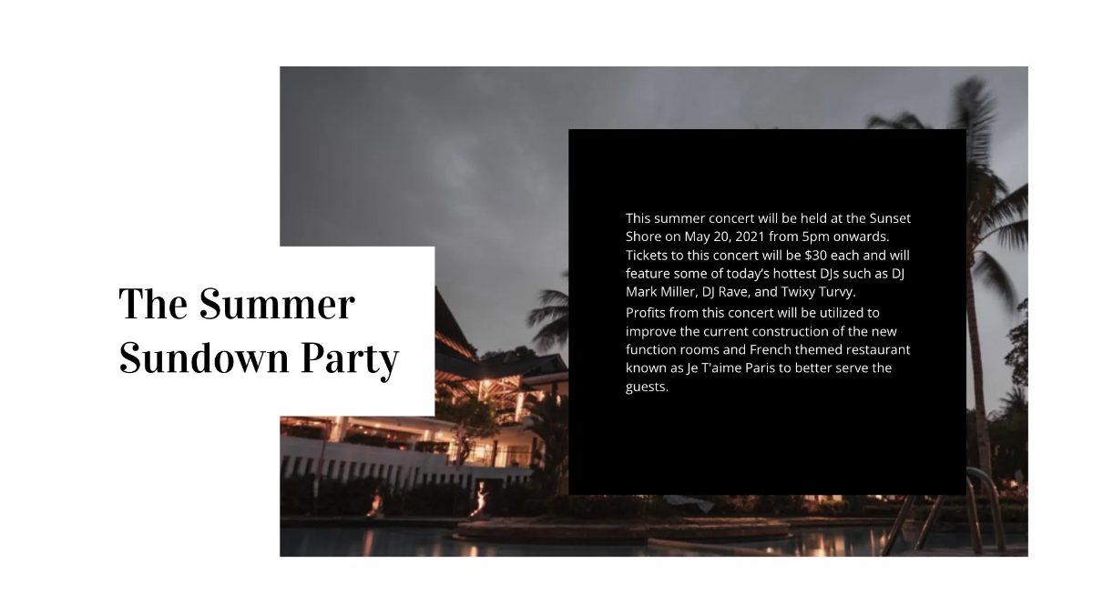 Free Blank Presentation Template to Edit Online