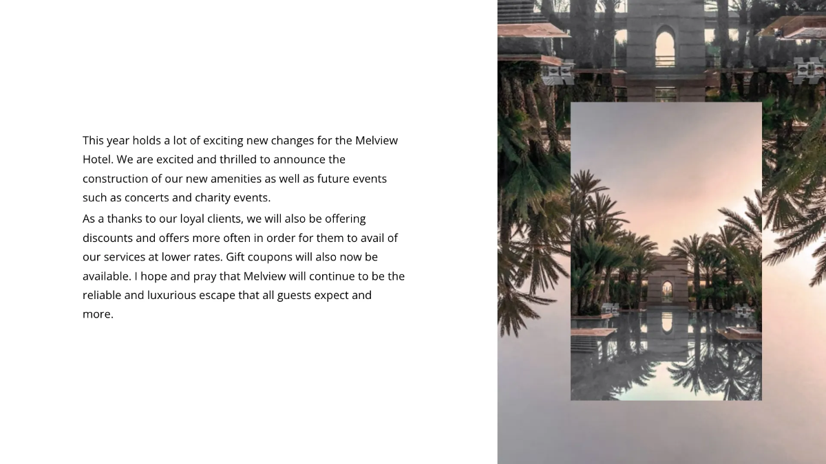 Free Blank Presentation Template to Edit Online