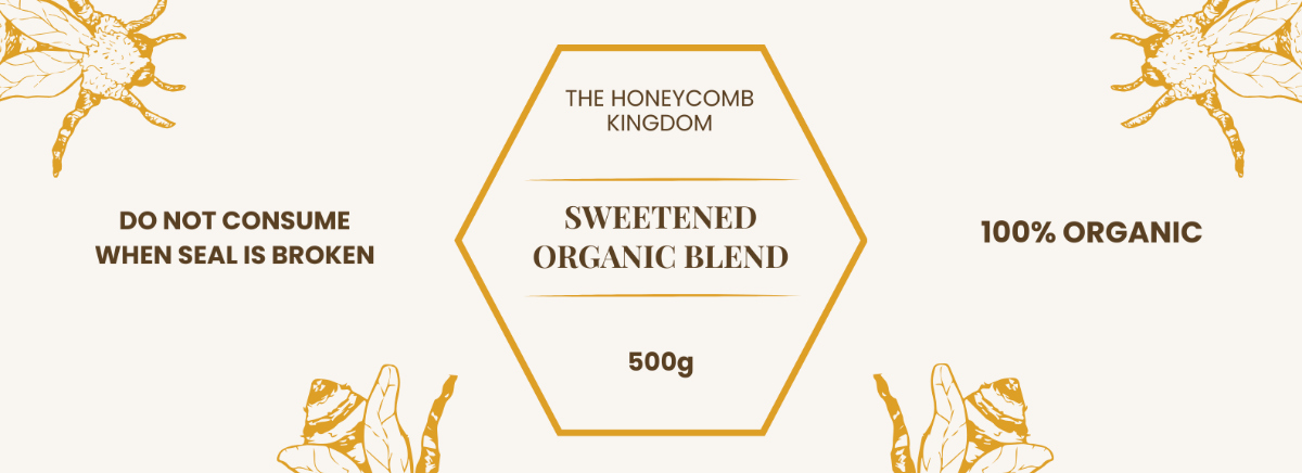 Honey Bottle Label Template