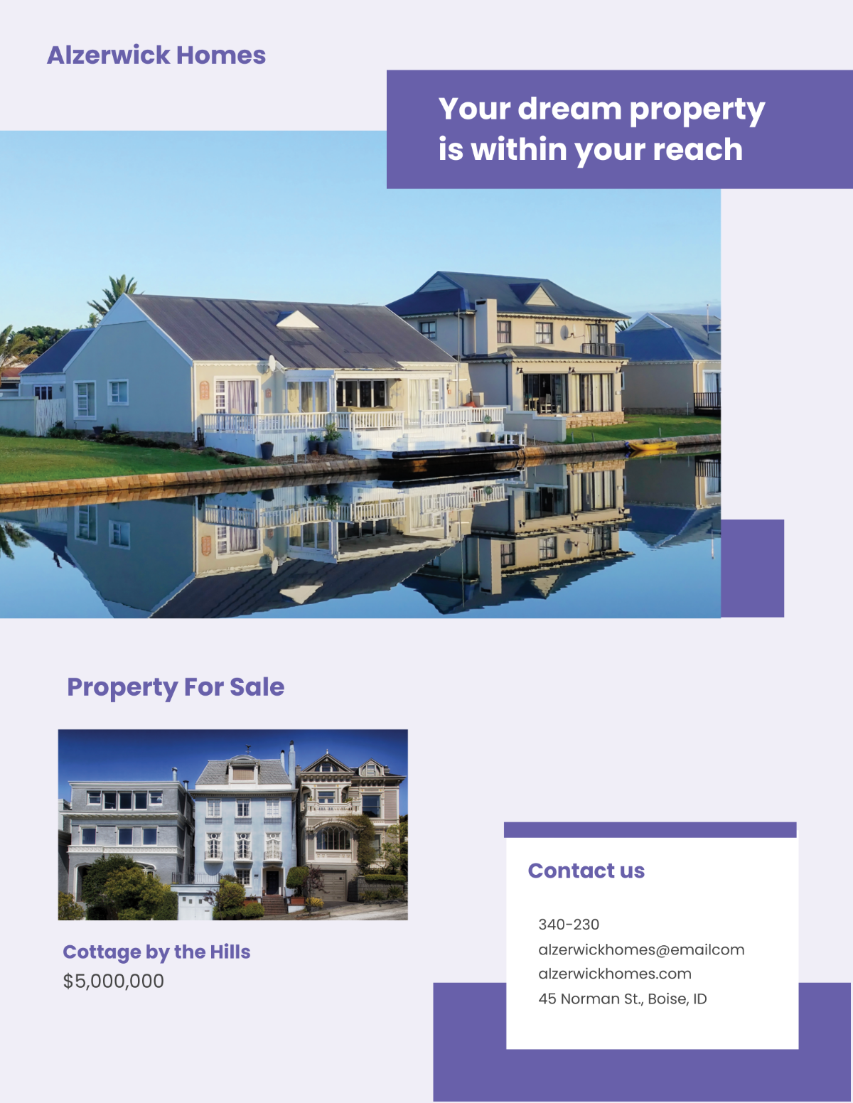 Residential Real Estate Agent 2FAgency Flyer