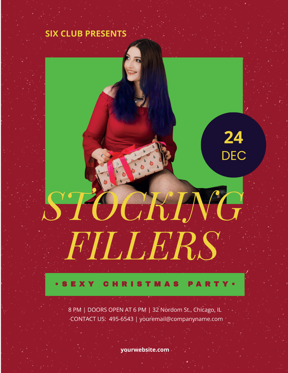 Stocking Fillers Flyer Template - Edit Online & Download