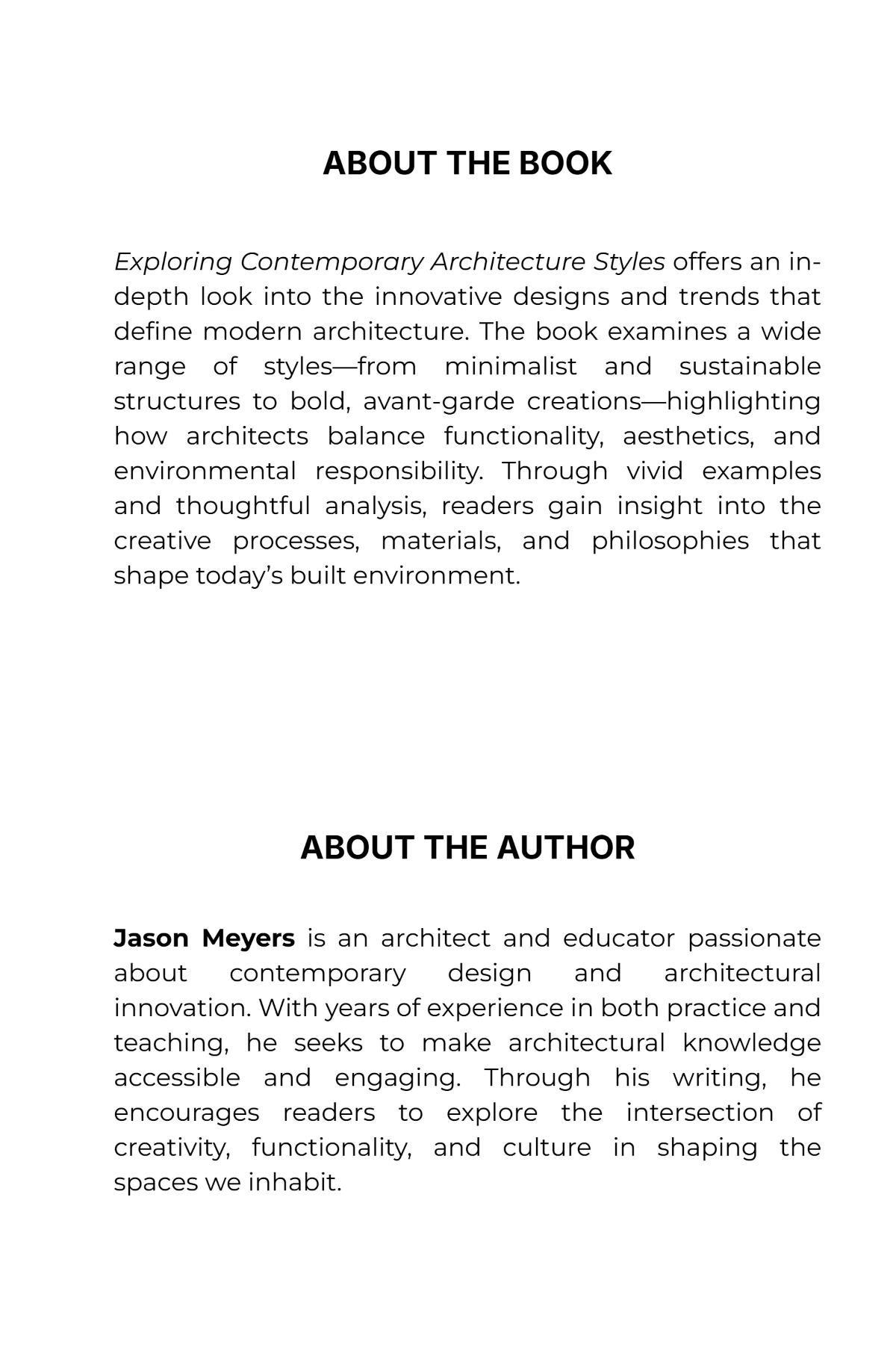 Free Modern Book Cover Template to Edit Online