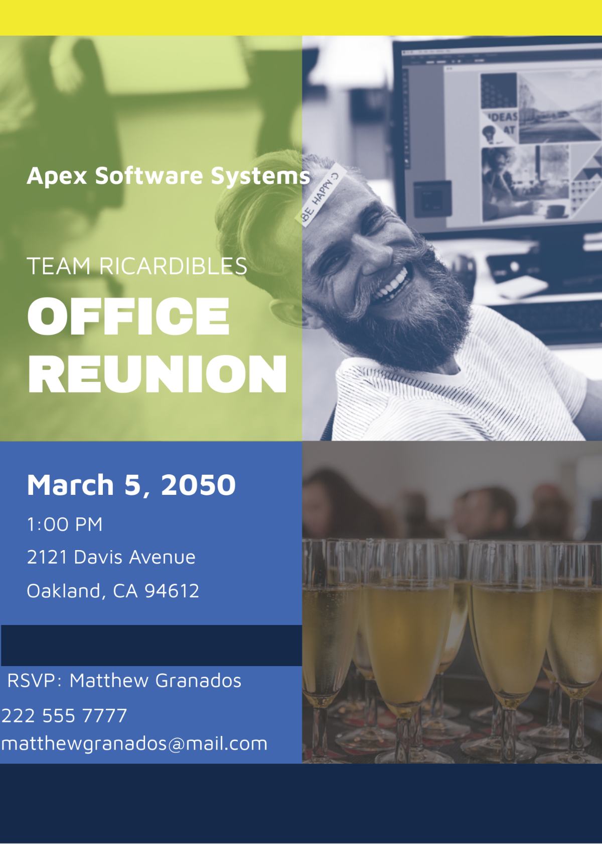 Office Reunion Invitation