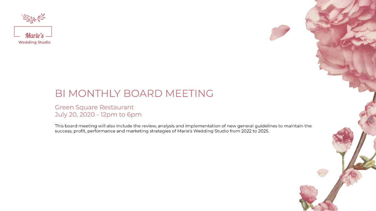 Free Event Planning Presentation Template to Edit Online