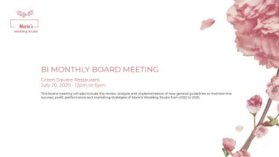 Free Event Planning Presentation Template to Edit Online