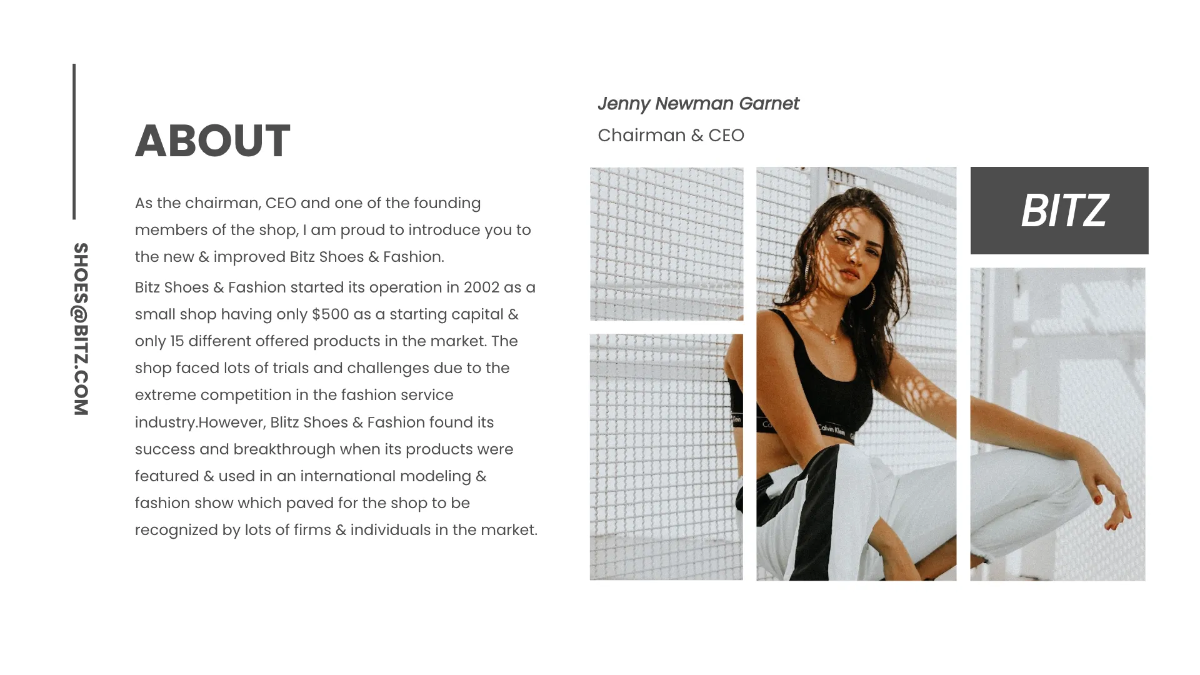 Free Fashion Shoes Presentation Template to Edit Online