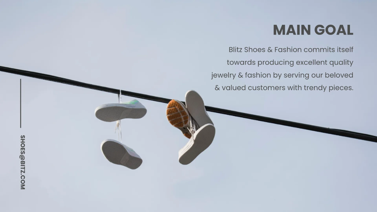 Free Fashion Shoes Presentation Template to Edit Online