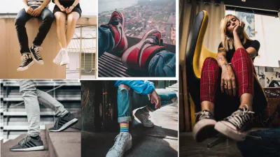 Free Fashion Shoes Presentation Template to Edit Online