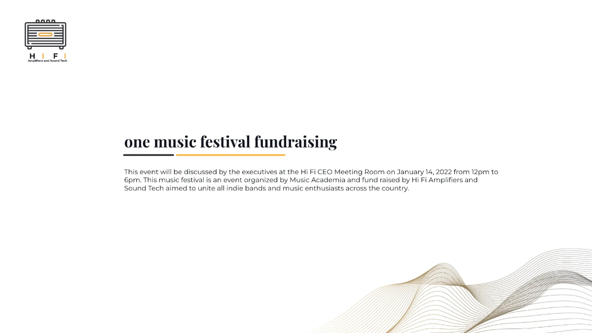 Free Fundraising Presentation Template to Edit Online