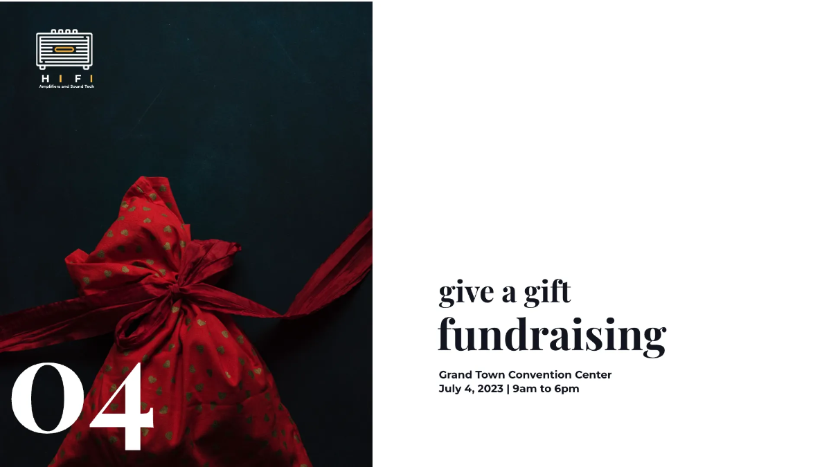 Free Fundraising Presentation Template to Edit Online