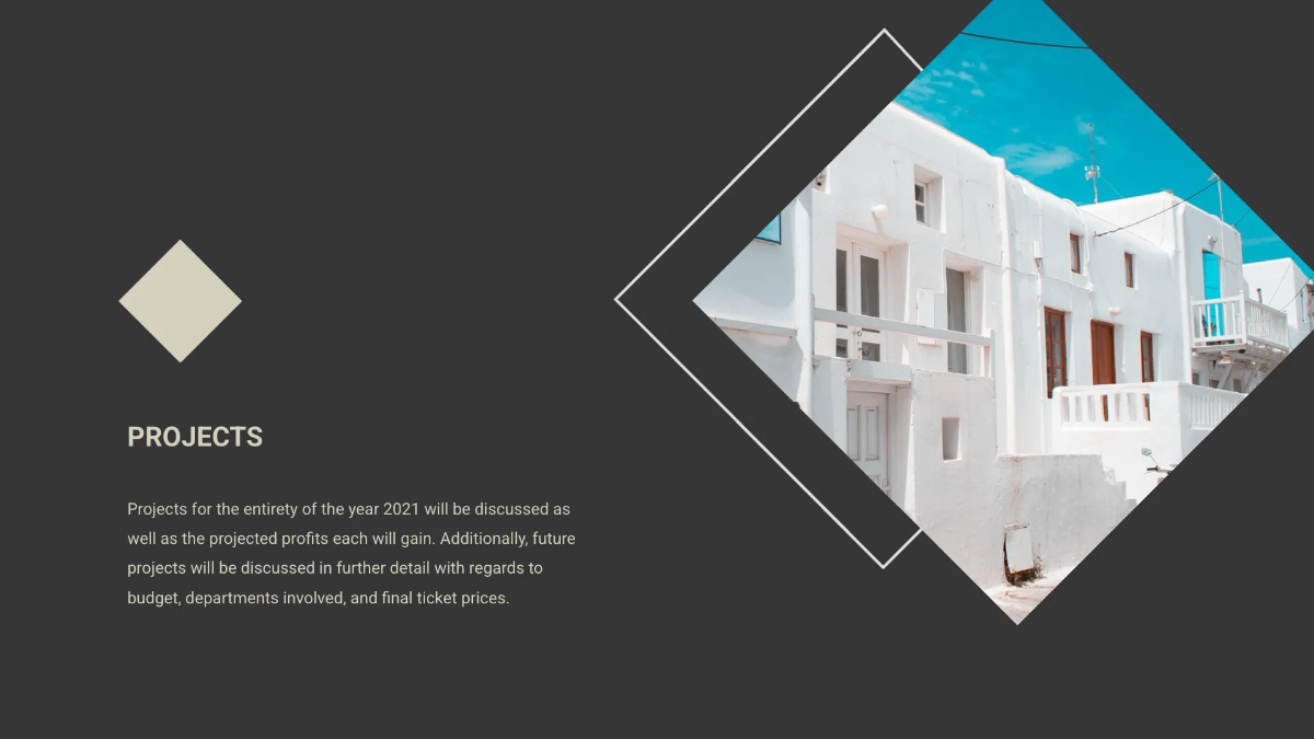 Free Hotel Budget Presentation Template to Edit Online