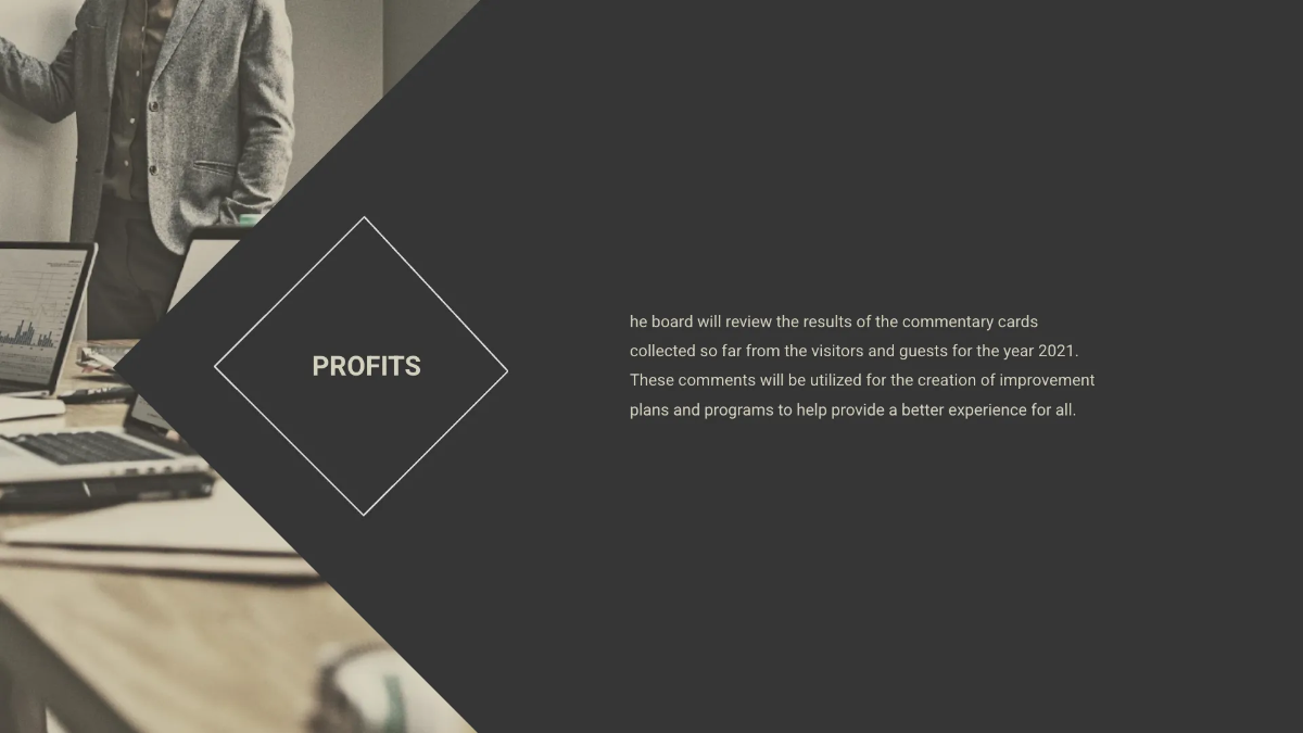 Free Hotel Budget Presentation Template to Edit Online