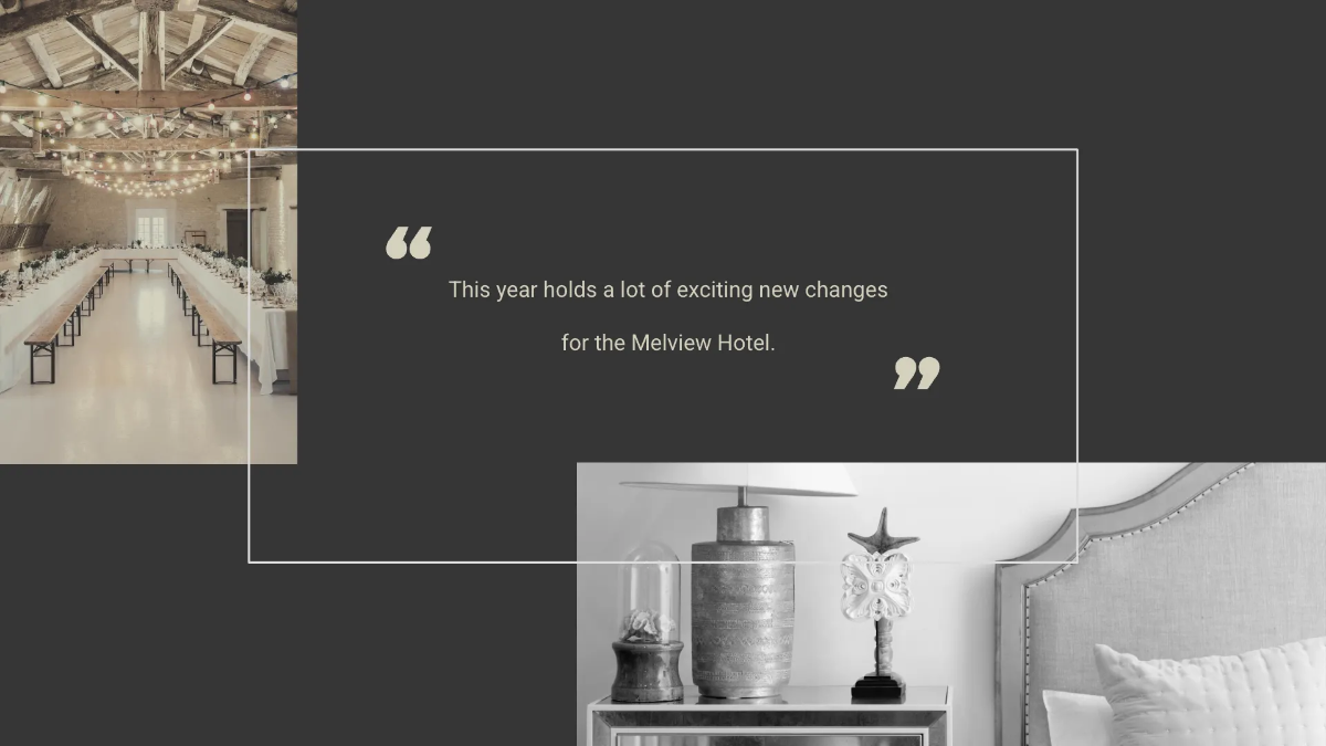 Free Hotel Budget Presentation Template to Edit Online