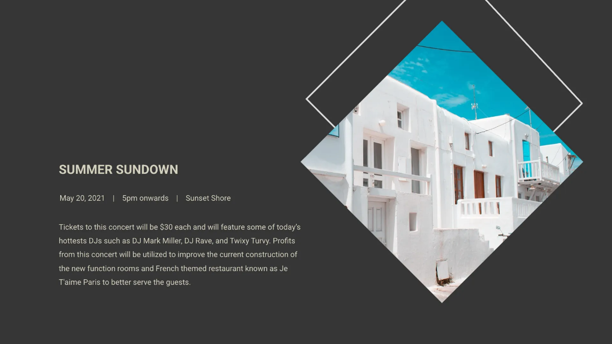 Free Hotel Budget Presentation Template to Edit Online