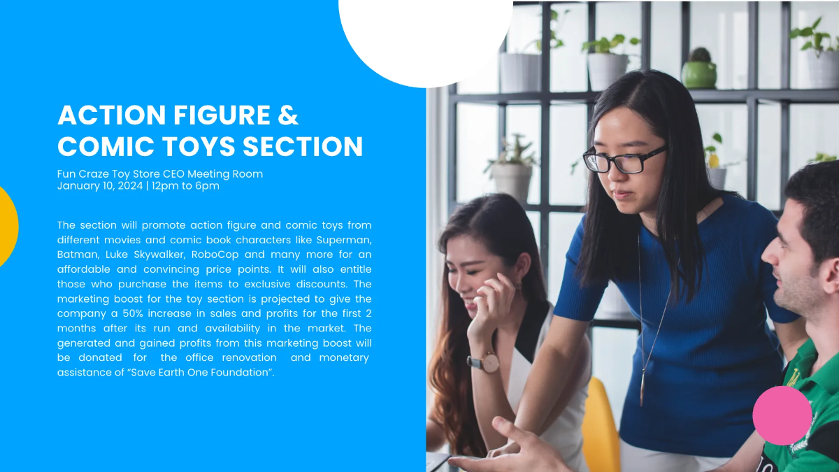 Free Kids Store Presentation Template to Edit Online