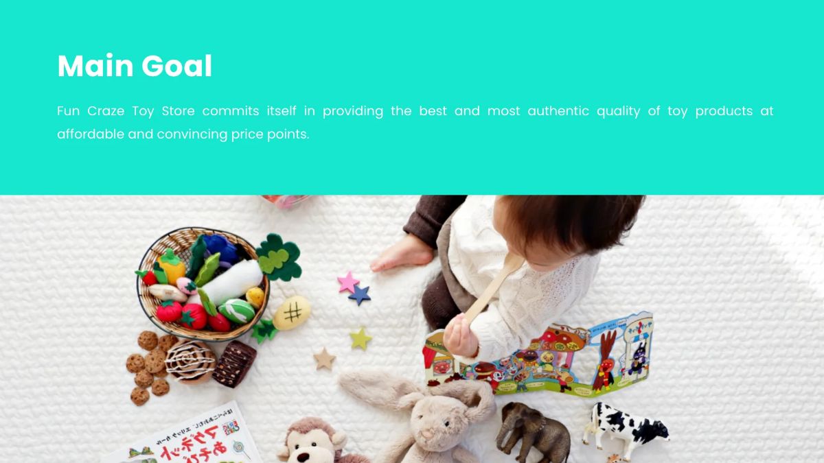 Free Kids Store Presentation Template to Edit Online