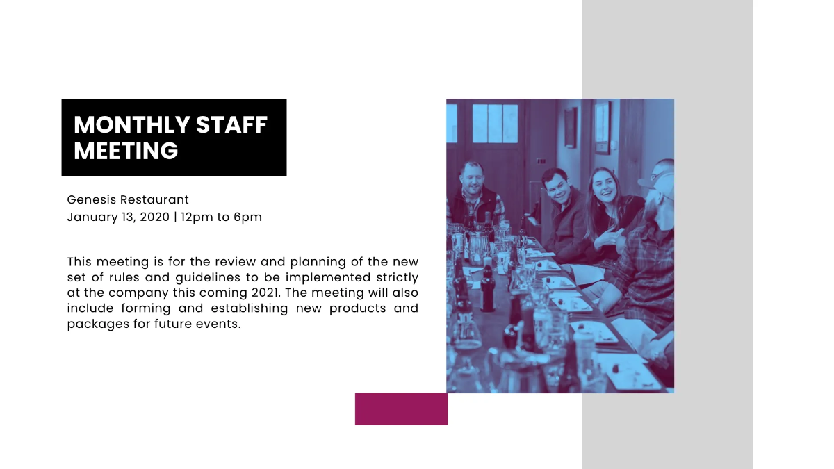 Free Manufacturing Presentation Template to Edit Online