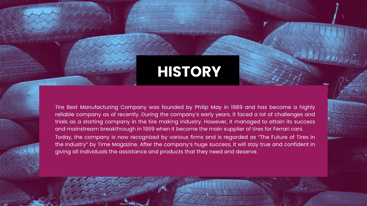 Free Manufacturing Presentation Template to Edit Online