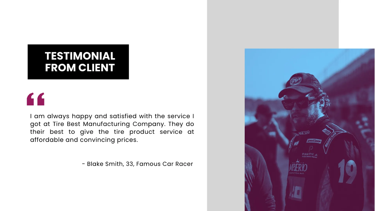 Free Manufacturing Presentation Template to Edit Online