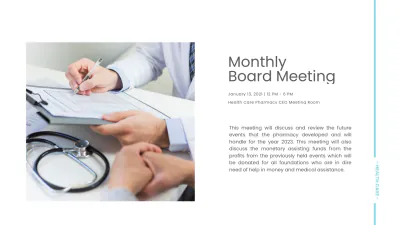Free Pharmaceutical Presentation Template to Edit Online