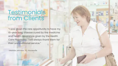 Free Pharmaceutical Presentation Template to Edit Online