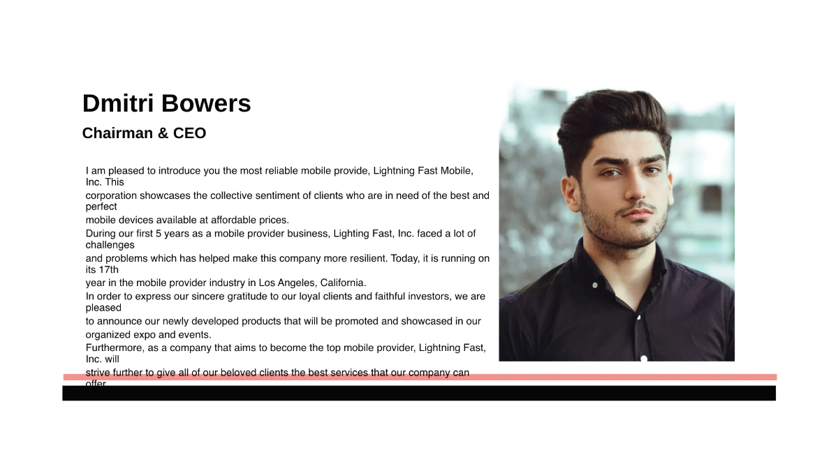 Free Product Presentation Template to Edit Online