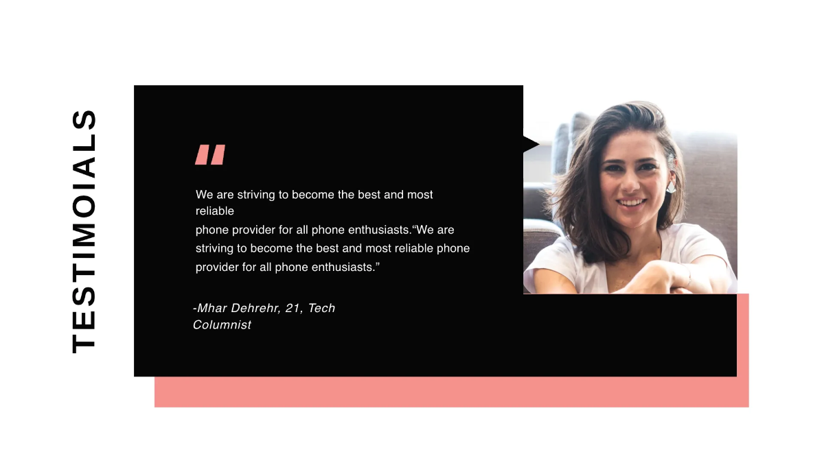 Free Product Presentation Template to Edit Online