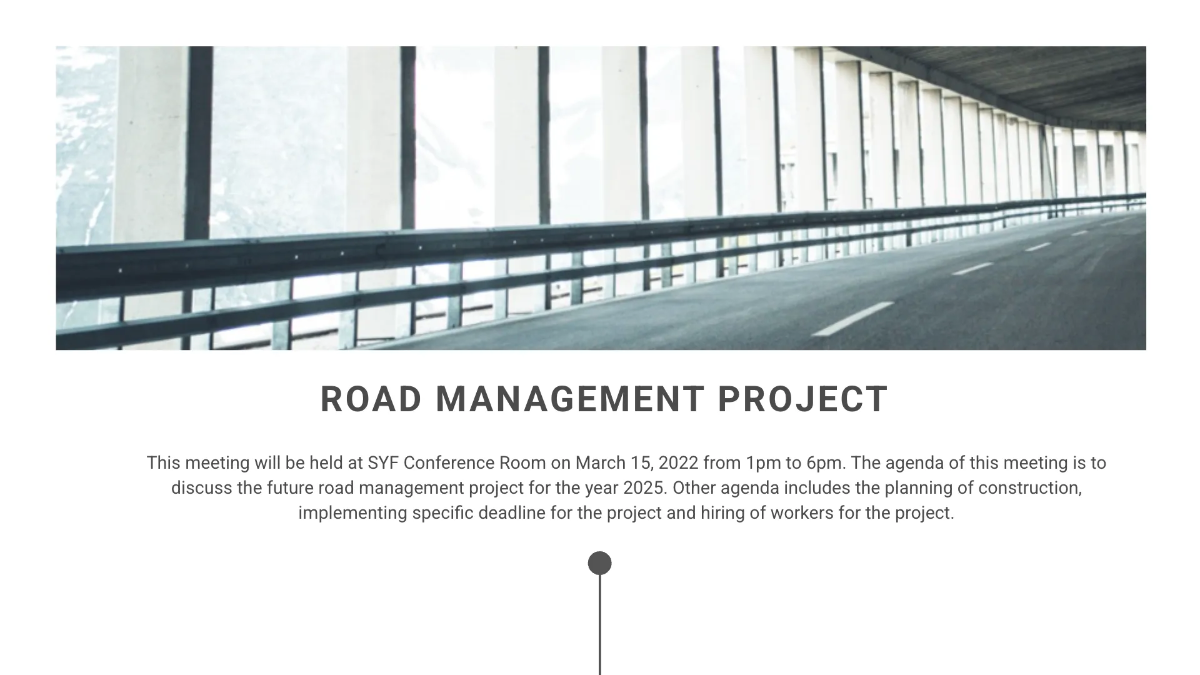 Free Project Presentation Template to Edit Online