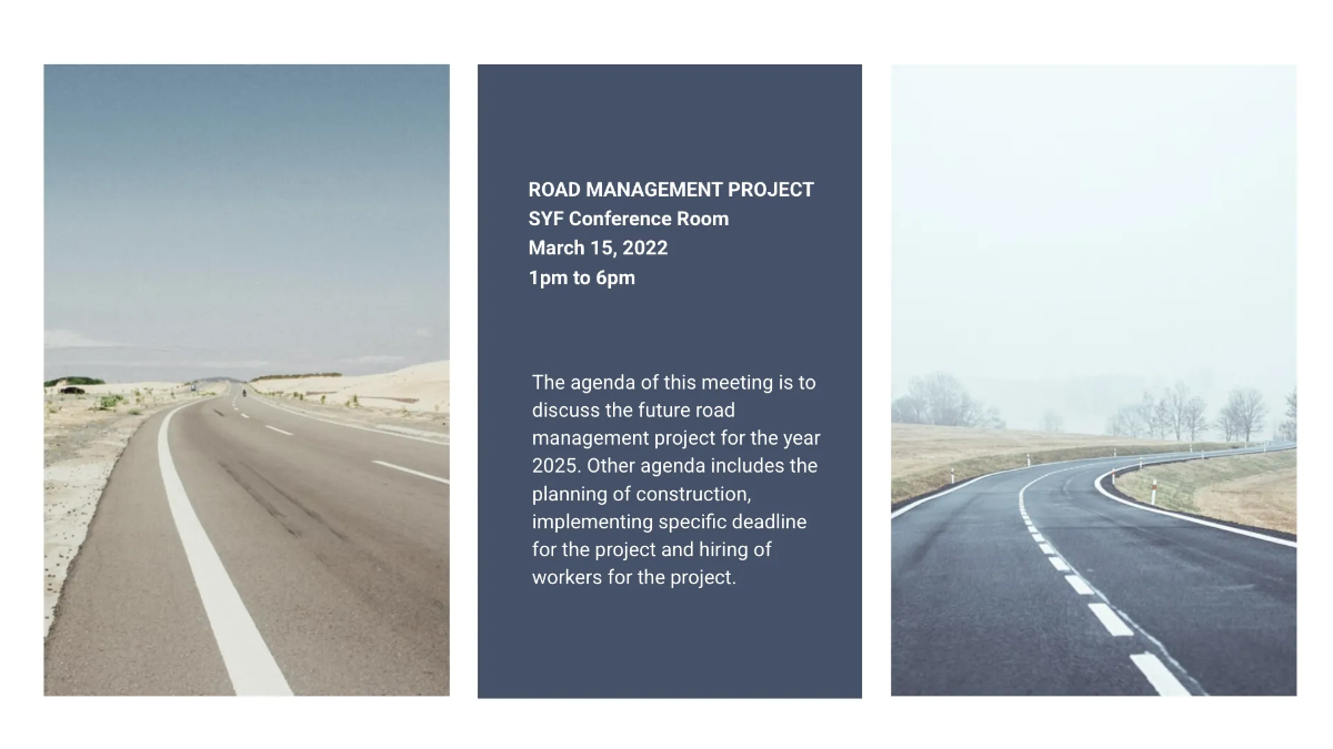 Free Project Presentation Template to Edit Online