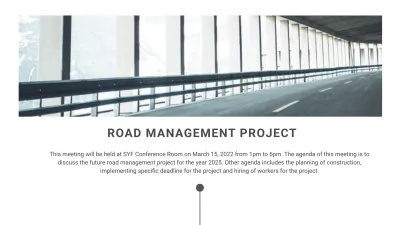 Free Project Presentation Template to Edit Online