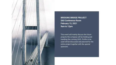 Free Project Presentation Template to Edit Online