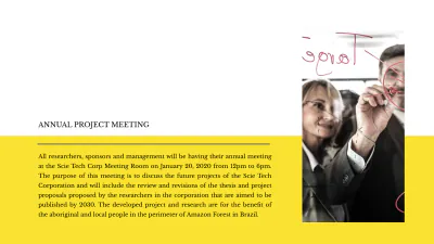 Free Project Proposal Presentation Template to Edit Online