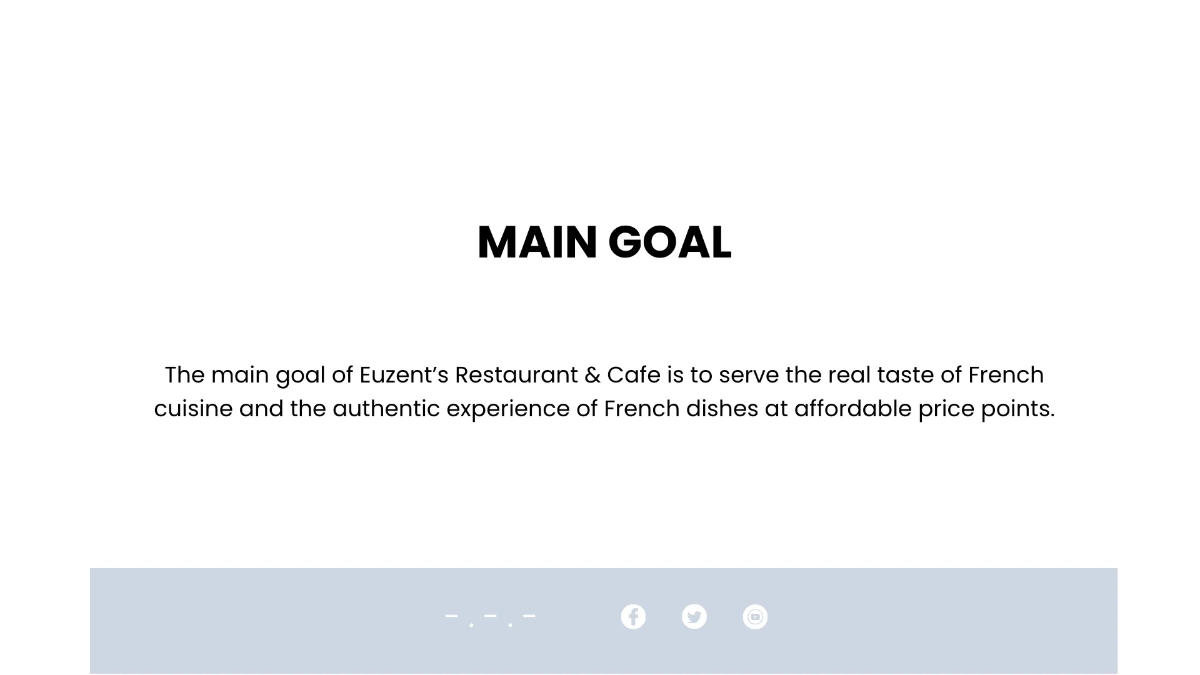 Free Restaurant Presentation Template to Edit Online