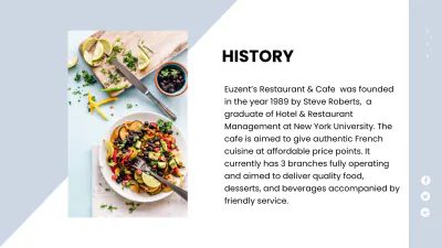 Free Restaurant Presentation Template to Edit Online
