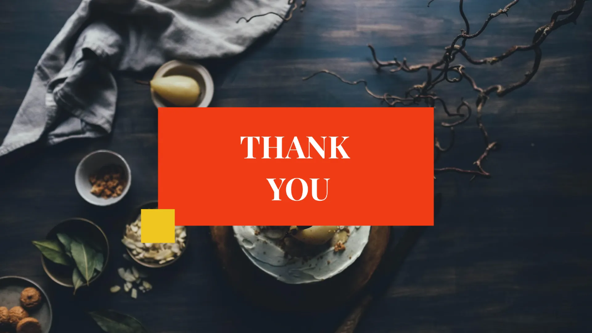 Free Simple Restaurant Presentation Template to Edit Online