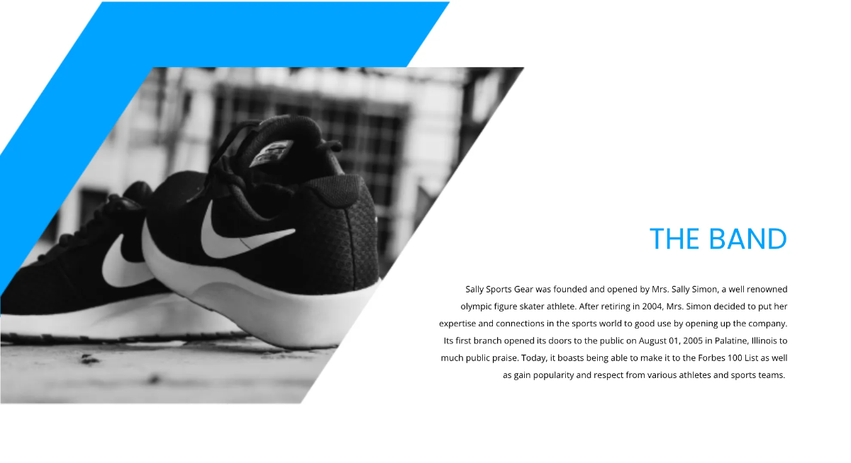 Free Sports Presentation Template to Edit Online
