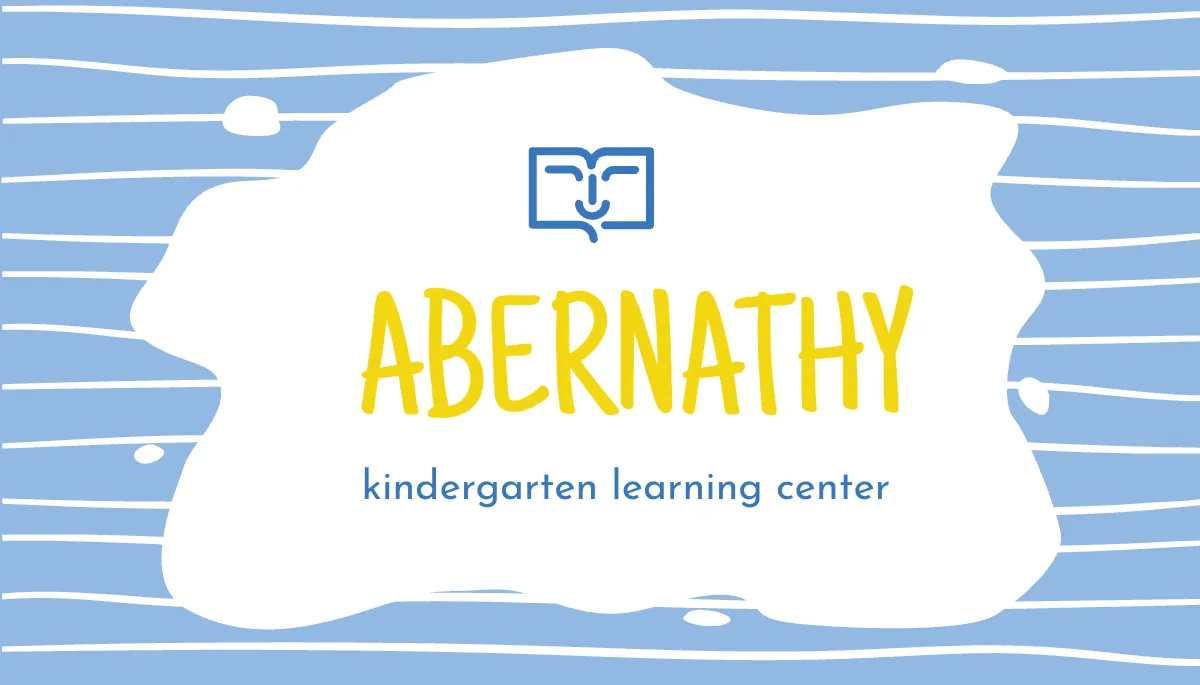 Free Kindergarten School Business Card Template to Edit Online